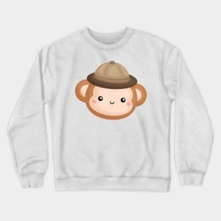 baby monkey Crewneck Sweatshirt